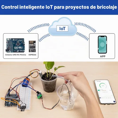 Vista 7 de SunFounder Kit de sensor definitivo con Arduino Uno R4 Minima, compatible con RoHS, sensores duraderos IoT ESP8266 IIC LCD1602 OLED, tutoriales