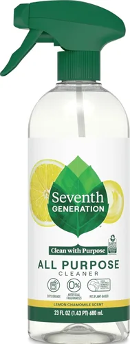 Vista 15 de Seventh Generation Limpiador Multiusos, Transparente y Sin Fragancia, Corta Grasa, 23 onzas líquidas