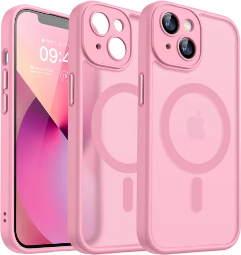 Vista 140 de CANSHN Funda magnética compatible con iPhone Air (6.5 pulgadas), mejorada [protección completa de la cámara] [compatible con Magsafe]