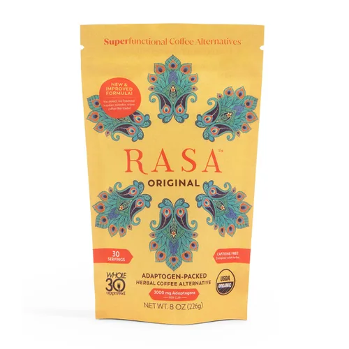 Vista 6 de Rasa Original (versión de dieta AIP) – Alternativa de café de hongos adaptogénicos Hecho para dieta de protocolo autoinmune – Sin solanáceas Sin