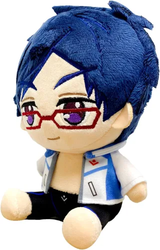 Vista 2 de S3- Rei Ryugazaki Sentado Pose Felpa 7" H