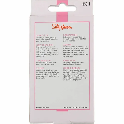 Vista 2 de Sally Hansen Crema de masaje para cutículas, 0.4 onzas (0.4 fl oz) (paquete de 3)
