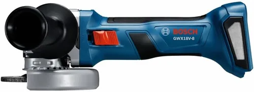 Vista 4 de Bosch GWX18V-8N 18V X-LOCK Amoladora angular sin escobillas de 4-1/2 pulgadas con interruptor deslizante (herramienta desnuda)