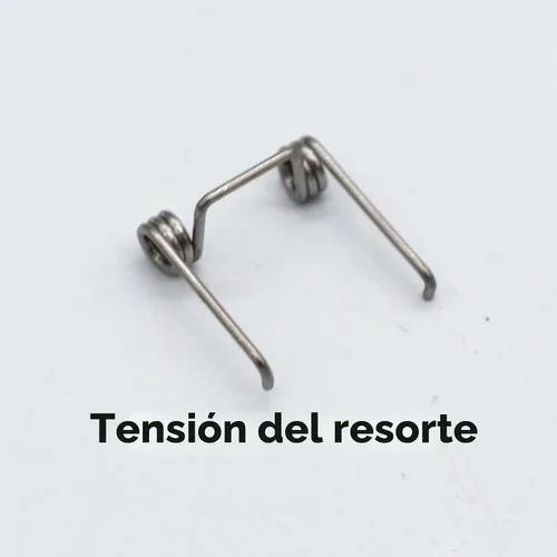 Vista 9 de Piezas de reparación profesional para cortapelos, palanca de ajuste, interruptor de alimentación, tensión de resorte, seguidor de leva, base