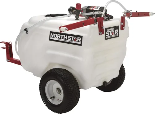 Vista 8 de NorthStar Remolque Difusor y Pulverizador Trasero, de 31 Galones de Capacidad, 2.2 GPM, 12 Voltios a Corriente Directa NSQ on-demand pump