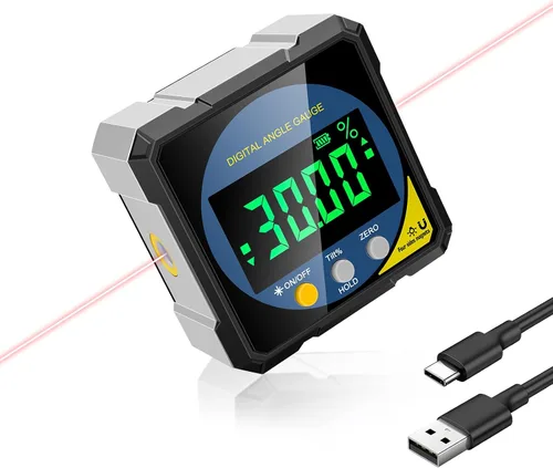 Vista 7 de Lytool - Buscador de ángulo digital, cubo de nivel de calibre magnético para carpintería