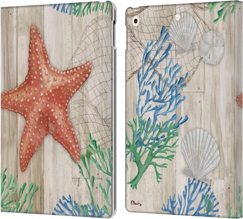 Vista 31 de Head Case Designs Funda de piel con licencia oficial de Paul Brent Agate Mermaid Coastal Book Wallet compatible con Apple iPad 10.2 2019/2020/2021