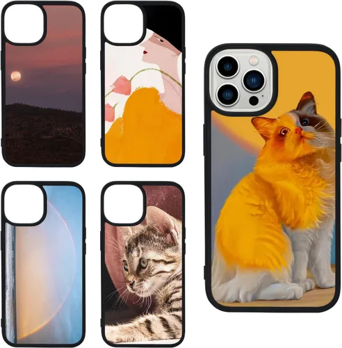 Vista 9 de 5 fundas para teléfono de sublimación para iPhone 11 de 6.1 pulgadas, fundas de teléfono imprimibles para teléfono personalizadas, fundas