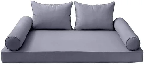 Vista 2 de Prolinemax Funda solamente Sábana bajera ajustable para colchón de sofá cama con 4 canaletas individuales AD001