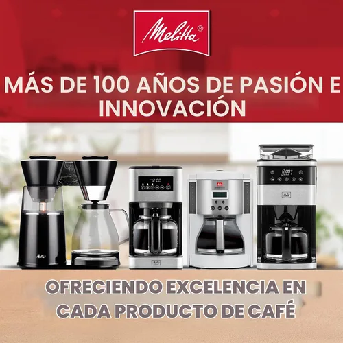 Vista 9 de Melitta Vision - Cafetera de goteo de 12 tazas, automática y programable