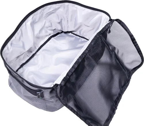 Vista 10 de VanEssential Cubo de embalaje con parte superior de malla transparente XS - Gris carbón