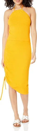 Vista 3 de The Drop Amanda - Suéter con textura halter para mujer