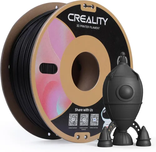 Vista 23 de Creality PLA - Filamento de impresora 3D de 1.75 mm, paquete de filamento para impresoras 3D, resistencia mejorada sin deformación, precisión