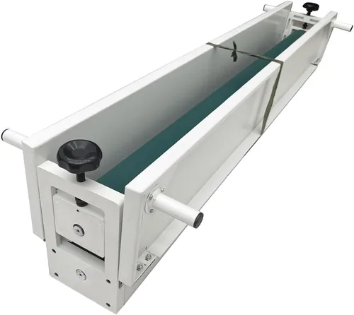 Vista 3 de INTSUPERMAI Máquina laminadora de rollo en frío manual de 51 ", grosor máximo de 0.4 pulgadas, plegable, laminador en frío profesional comercial