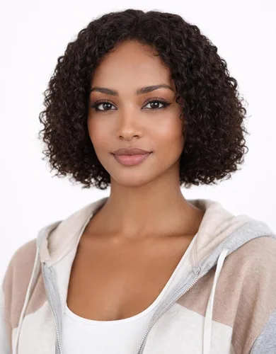 Vista 15 de Peluca de cabello humano rizado profundo de 12 pulgadas para NATURAL-RIZADO