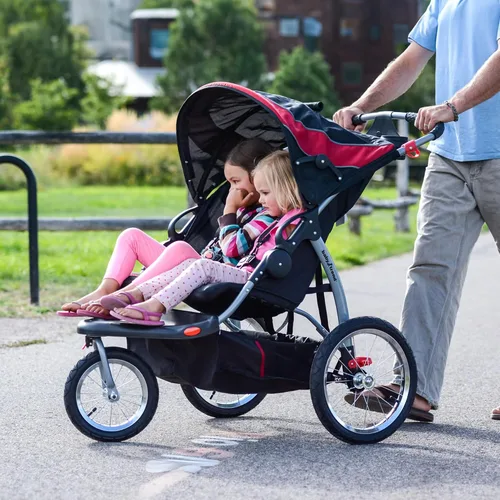 Vista 4 de Baby Trend Expedition® Cochecito Doble para Correr, Cantennial