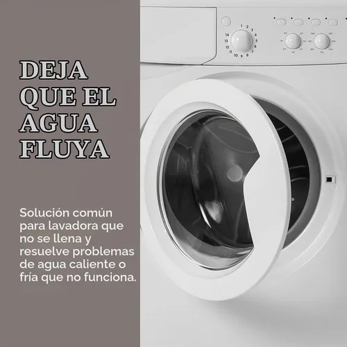 Vista 4 de Reemplazo Parts Master para Válvula de Agua de Lavadora GE - WH13X26535, PS12726769, AP6892695 - Para Lavadora GE