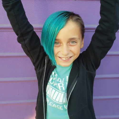 Vista 3 de MANIC PANIC Paquete de tinte para el cabello turquesa atómico con tinte para el cabello azul vudú