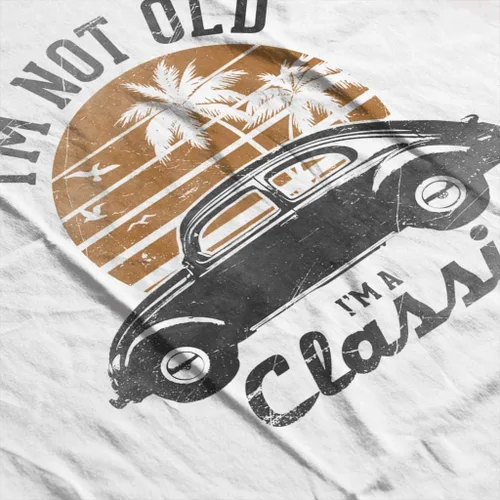Vista 5 de Volkswagen Camiseta para mujer Im Not Old Im A Classic