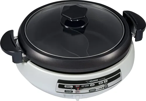 Vista 2 de Zojirushi EP-PFC20HA - Sartén eléctrica y calentador de arroz Micom NS-LGC05XB Zojirushi NS-LGC05XB