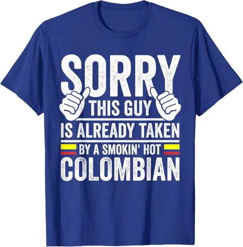 Vista 20 de Camiseta divertida de Colombia Heritage para hombre