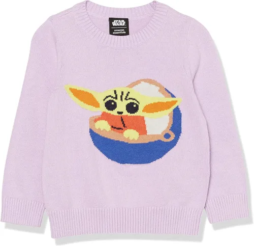 Vista 7 de Amazon Essentials Disney Marvel Star Wars Suéteres suaves de manga larga con cuello redondo para niñas y niños pequeños Avengers Logo - Chicas