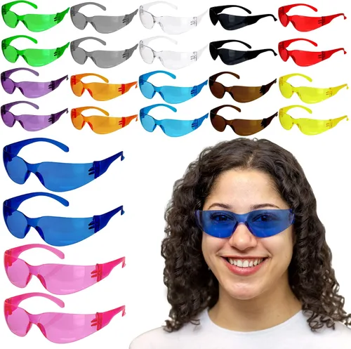 Vista 15 de SAFE HANDLER Hyline Anti Fog Color/Clear Safety Glasses, ANSI Z87.1