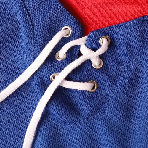 Vista 4 de Jerseys de práctica de hockey sobre hielo en blanco para hombre