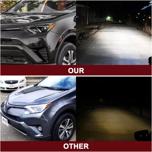 Vista 7 de JSBOYAT Conjunto de faros halógenos de repuesto para faros RAV4 2016 2017 2018, no compatible con modelo LED, lado derecho del pasajero y lado