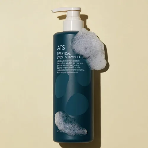Vista 4 de ATS Perstige Livesh Champú, 20.3 fl oz, 20.29 onzas líquidas, champú refrescante, sin silicona para pérdida de cabello y crecimiento