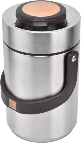 Vista 4 de Lonchera de boca ancha para comida caliente de 77.8 onzas, tarro de almuerzo para alimentos calientes con contenedor apilable de 3 capas, juego