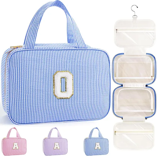 Vista 69 de TOPEAST Regalos de Navidad para Mujeres, Adolescentes y Niñas - Bolsa de Aseo Colgante de Viaje y Bolsa de Maquillaje, Bolsa de Aseo Personalizada