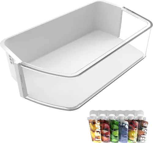 Vista 8 de DA97-12650A - Estantes para puerta de refrigerador (superior derecha) compatible con Sam-sung Refrigerador de repuesto RF260 RF261 RF263 apto