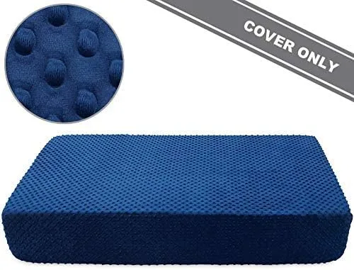 Vista 5 de BlueSnail - Sábana bajera ajustable súper suave para cuna estándar y colchón infantil (azul oscuro)