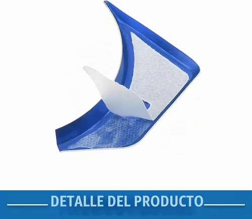 Vista 7 de Cubierta de panel de consola central de coche, interruptor de mano de freno multimedia para Mazda CX-5 2017-2020, azul (Set de 7)