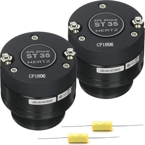 Vista 2 de HERTZ ST35 1.4 "100W RMS alta eficiencia compresión controlador Bullet Tweeters