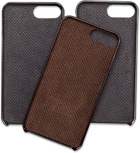 Vista 4 de Sena Funda ultradelgada de piel para iPhone 6, 7, 8 Plus, con cierre a presión, color negro