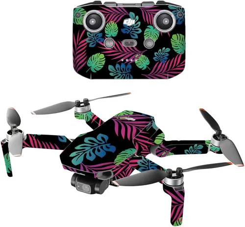 Vista 5 de MightySkins - Compatible con DJI Mini 2 Dron portátil – Madera abstracta Funda protectora de vinilo duradera y única Fácil de aplicar, quitar