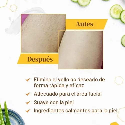 Vista 5 de Crema de depilación GiGi para la cara y set de bálsamo calmante