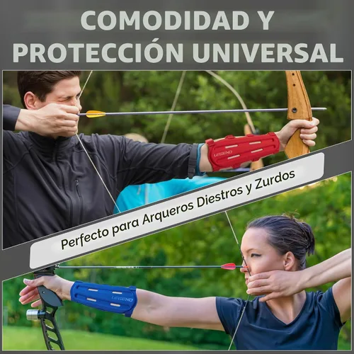 Vista 3 de Legend Armguard XT - Protector de brazo para tiro con arco - Diseño ventilado en espuma EVA termoformada - Protector de antebrazo con cobertura Negro
