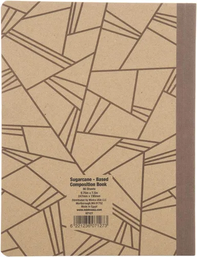Vista 9 de Mintra Office - Cuadernos 100% reciclados, caña de azúcar, Design Cover 3pk Funda de diseño 3pk