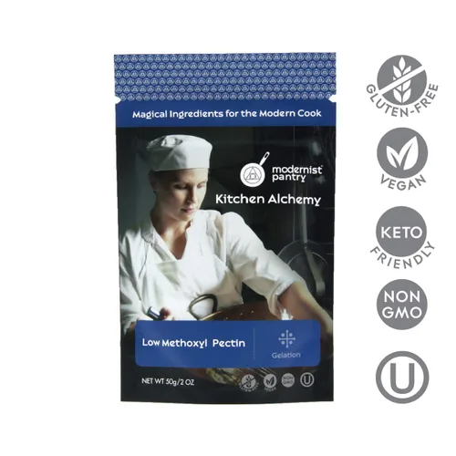 Vista 2 de Pectina - Bajo metoxilo Sin OMG Vegano OU Kosher Certificado - 50g/2oz