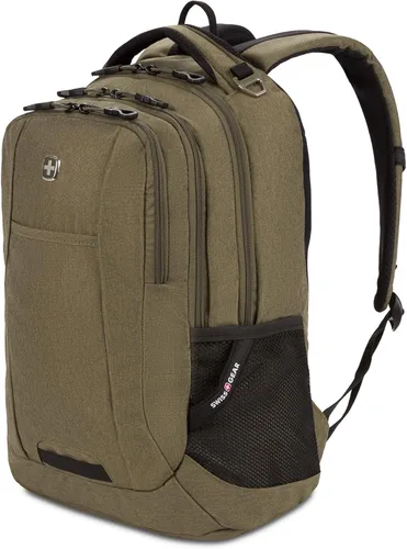 Vista 13 de SwissGear - Mochila para laptop Cecil 5505, Negro