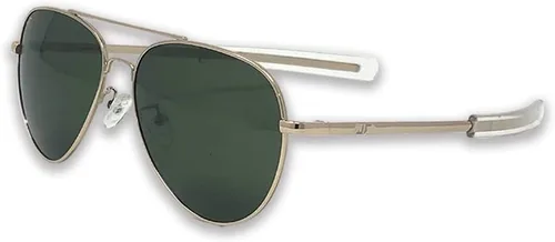 Vista 4 de Gafas de sol ligeras de aviador para hombre, gafas de sol polarizadas de moda, equipo táctico con protección UV.