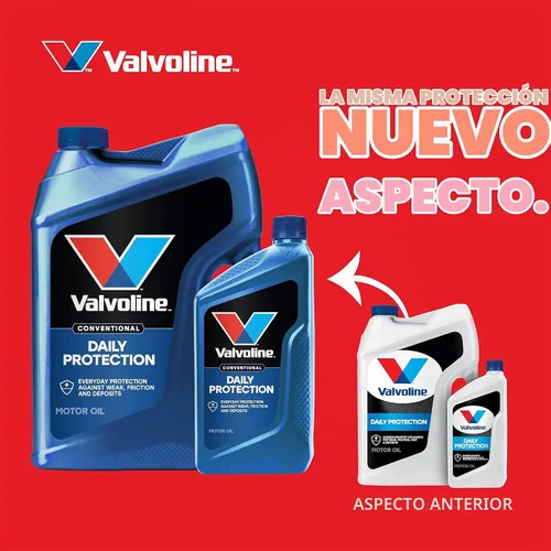 Vista 3 de Valvoline Daily Protection 10W-30 Aceite de motor convencional, 1 cuarto de galón