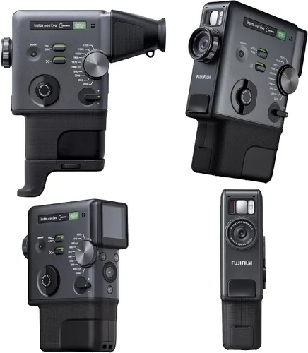 Vista 2 de FUJIFILM instax mini Evo Cinema Hybrid - Paquete de cámara instantánea, impresora de cámara 3 en 1 con Bluetooth + Gen Dial para 10 efectos