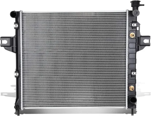 Vista 18 de DNA Motoring OEM-RA-2482 Radiador de aluminio atornillado estilo OE compatible con 02-05 Liberty AT, 19-15/16 pulgadas de ancho x 19-15/16 pulgadas