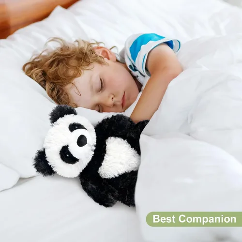 Vista 14 de [Usado] SuzziPals Panda - Almohadilla térmica para animales de peluche, para microondas para calmar