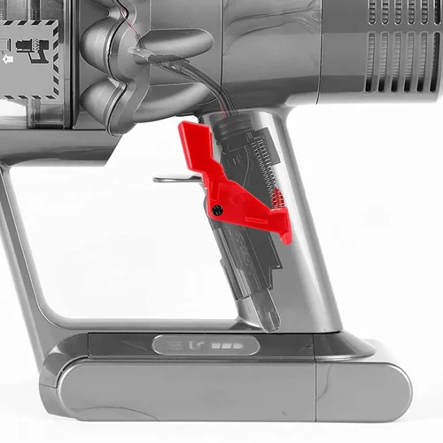Vista 4 de Botón de interruptor de gatillo reforzado para Dyson V10 V11 V15 piezas de repuesto para aspiradoras, botón de encendido duradero mejorado