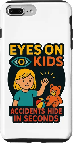 Vista 12 de Eyes on Kids Child Safety Gift for Moms, Granny, Grandad Case for iPhone XR